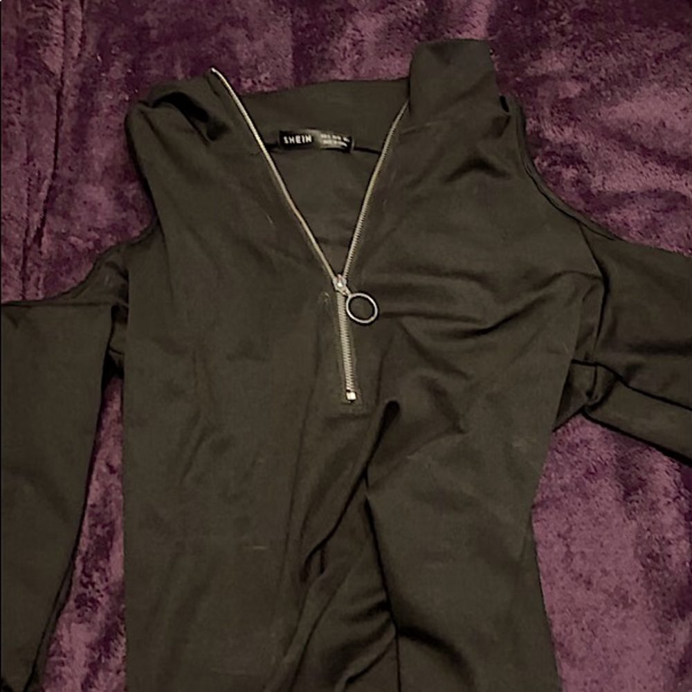 Bundle of SHEIN clothes. Top and a black/white skirt